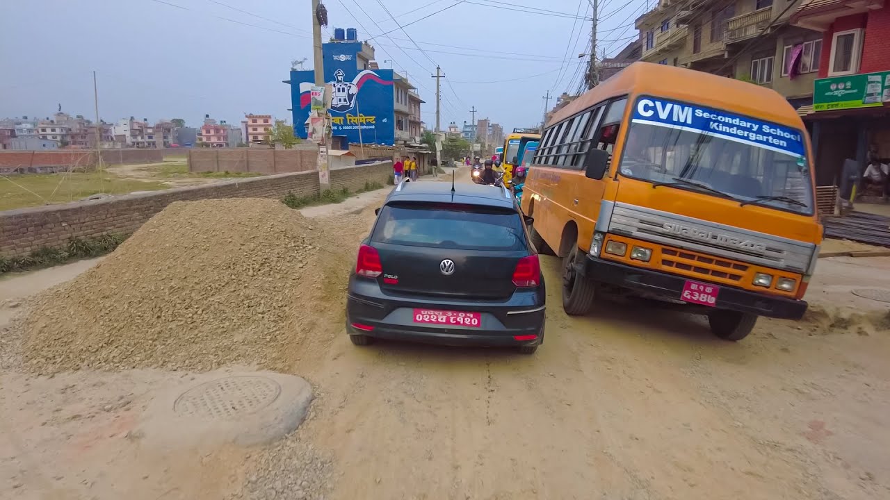 Kathmandu City Driving Tour 2022 Ep.8 | Virtual Driving Tour Nepal | Binaural road Sounds