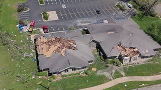 Portage, MI  tornado damage   W  Centre Ave. area