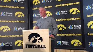 Iowa AD Gary Barta on Pinstripe Bowl selection