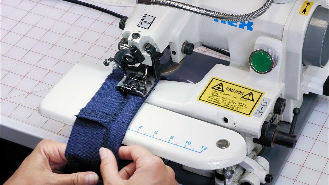 How To Use a Blind Hem Sewing Machine - YouTube