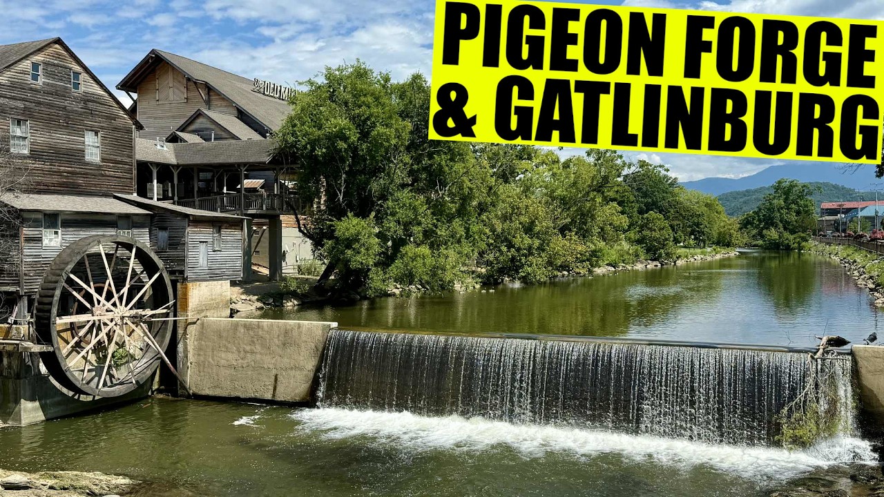 One Day In Pigeon Forge & Gatlinburg Vlog (Attractions ... - YouTube