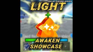 LIGHT FRUIT AWAKENED FULL SHOWCASE ⚡😱 #roblox  #bloxfurit