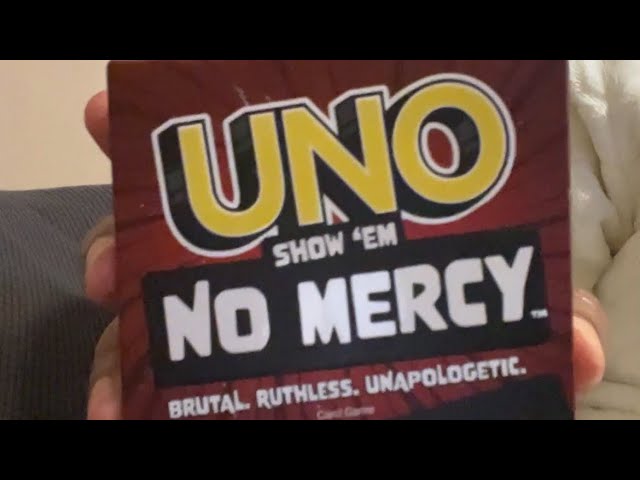 uno #unonomercy