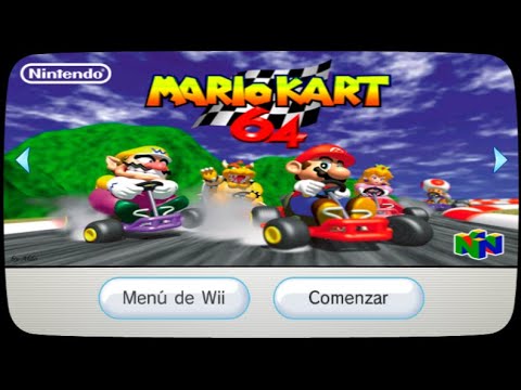 Mario Kart 64 [Español] WAD [VC N64] Wii - YouTube