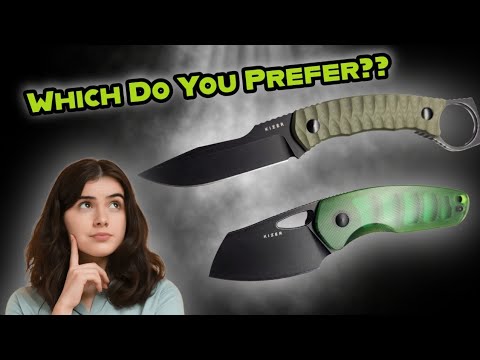 TWO Wildy Different Fixed Blades!  