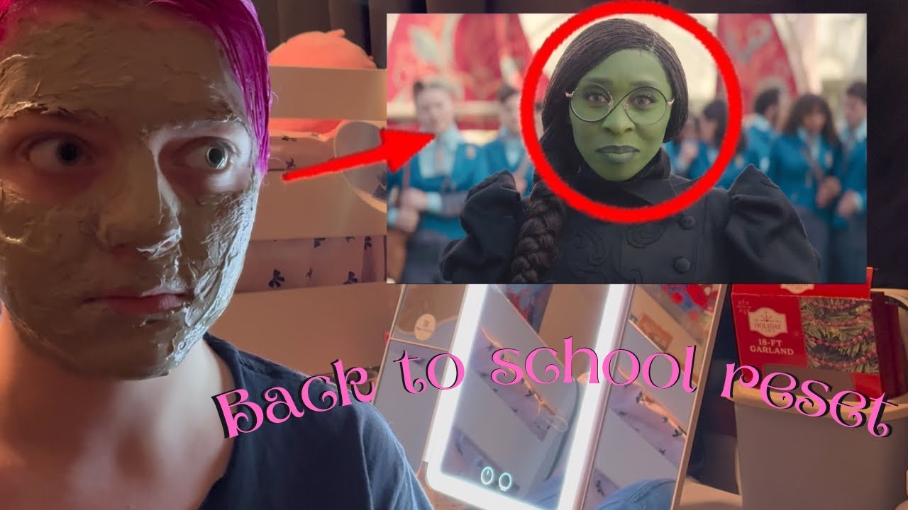 Back to school reset vlog 