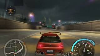 Peugeot 106 - 375 km\/h Need for Speed Underground 2