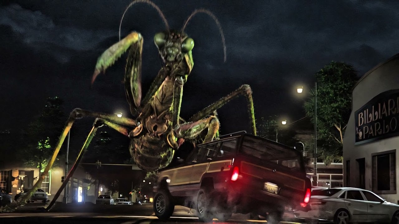 Giant praying mantis sounds Goosebumps