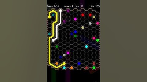 How To Solve Flow Free Hexes Premium 14x14 Mania Level 6 Board Walk Through Solution Walkthrough