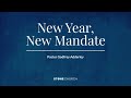 December 28th - New Year, New Mandate