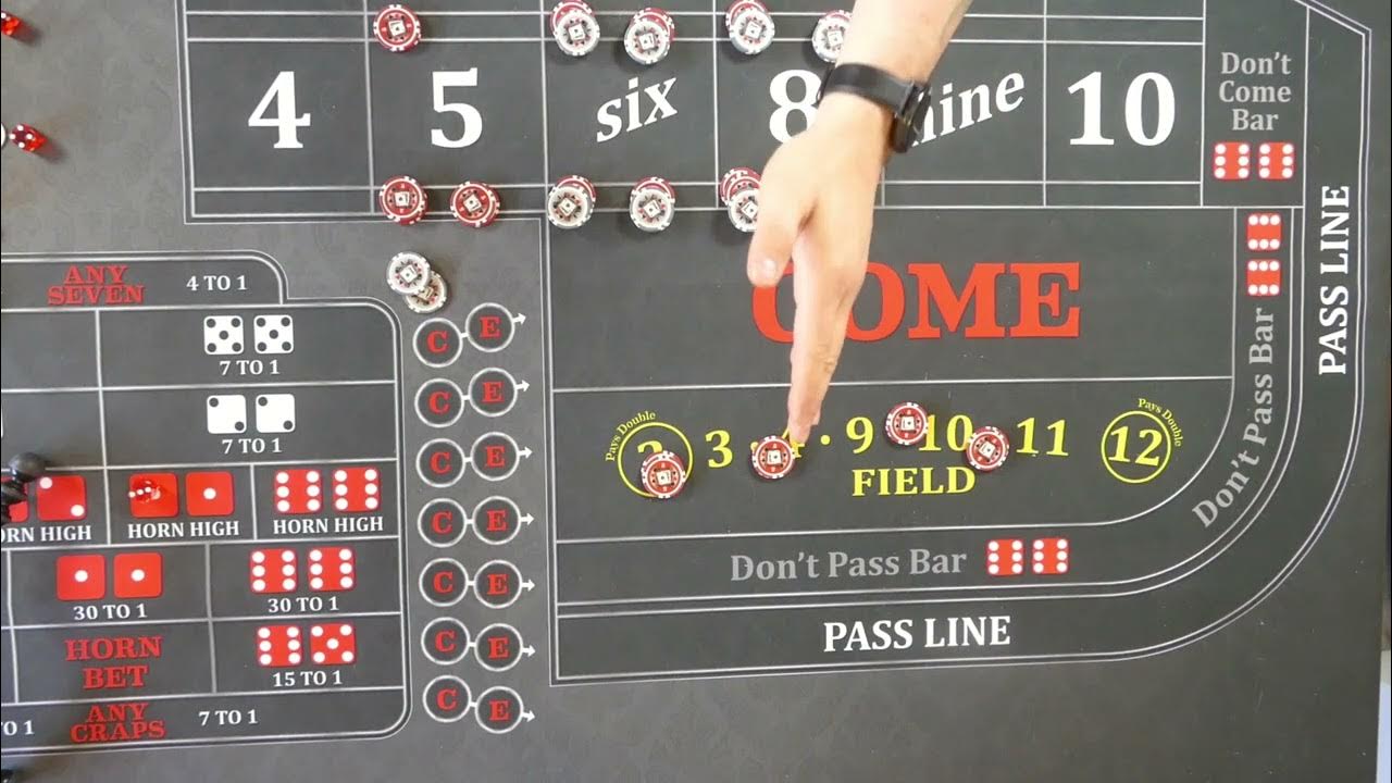 Most Popular Craps Strategy The Iron Cross and a Few Variants YouTube