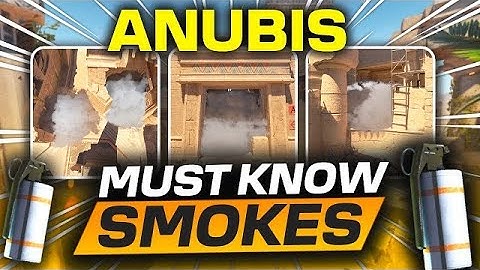 EVERY Smoke You MUST KNOW on Anubis in CS2 ft @ralphgaming8139
