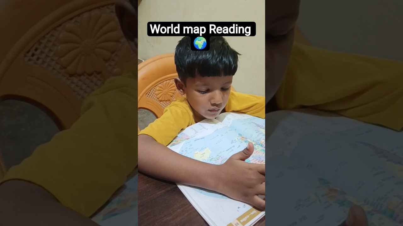 World map Reading 🌍||