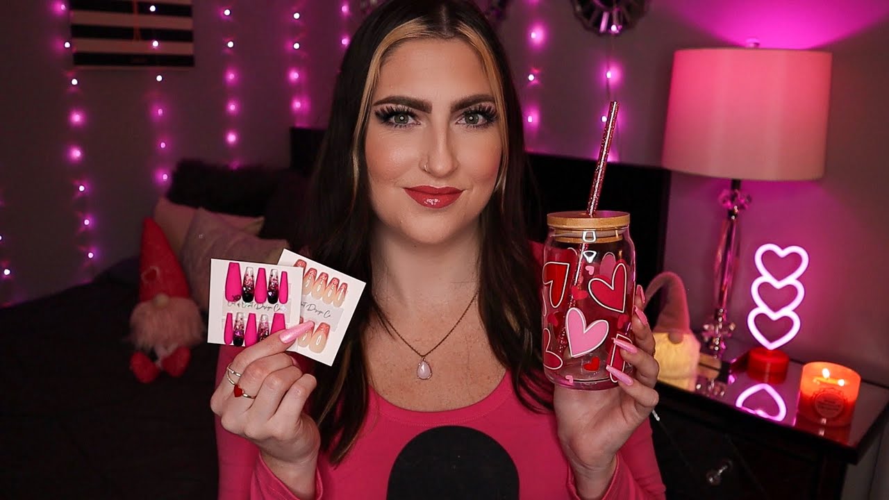 ASMR | Valentine’s Day Etsy Launch Show & Tell 💕