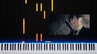 Chainsaw Man OST - dream... come true? - Kensuke Ushio (Piano Synthesia Tutorial)