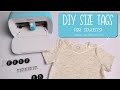 DIY Size Tags for Clothing You Sew - Custom Clothing Labels DIY