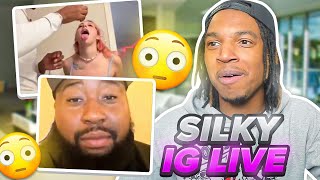 BLOU REACTS TO IG MODELS GETTING FREAKY WITH DJ AKADEMIKS & SILKY