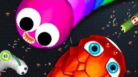 WORMS ZONE EPIC gameplay Top 1 |video #3 |slitherio wormate biggest snake 🐍 game