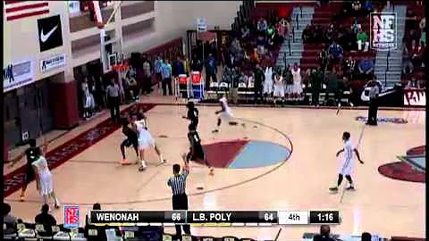 Long Beach Poly #5 Kameron Murrell hits the 3 for ...
