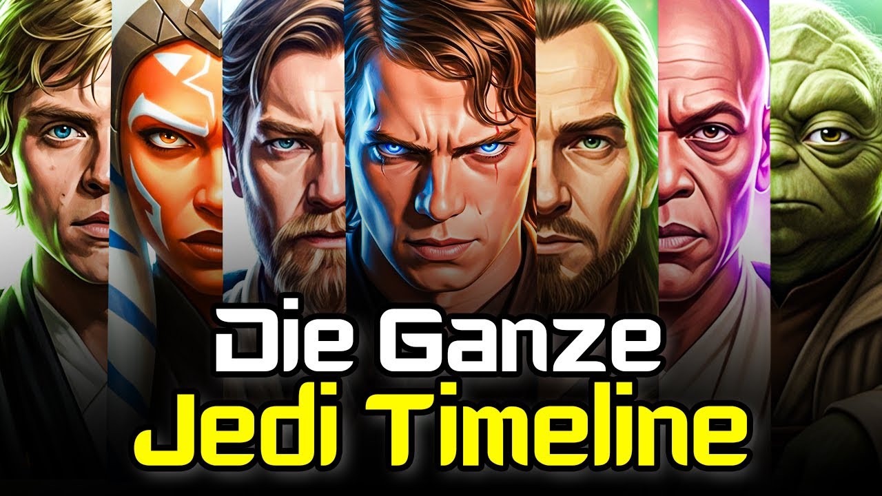Die GANZE Jedi Timeline zum Einschlafen