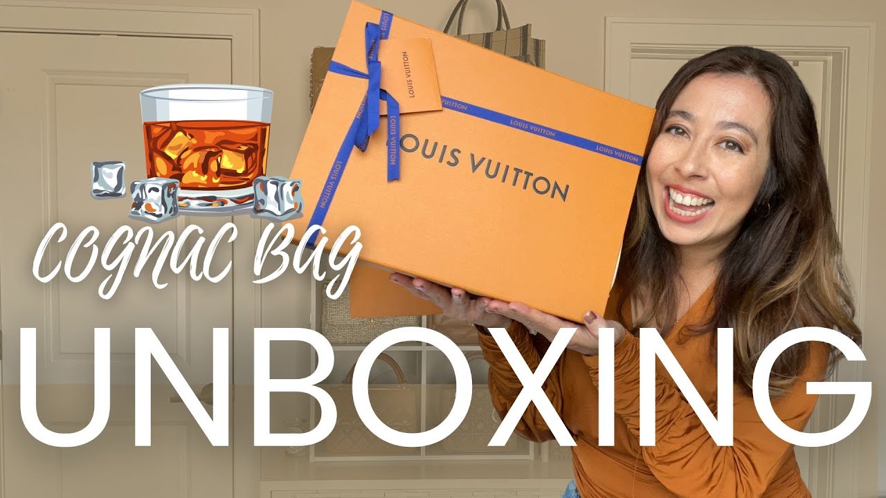 Louis Vuitton Bag Unboxing I Cognac Handbag Reveal, I can't believe it! 