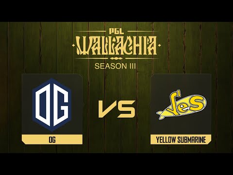 OG проти Yellow Submarine | Гра 3 | PGL Wallachia Season #3 - Group Stage
