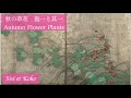 Autumn flower plants  sakai hoitsu and suzuki kiitsu voice english 