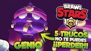  ¡5 TRUCOS QUE *DEBES* de SABER de GENIO! - BRAWL STARS 