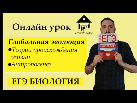 Теории происхождения жизни + АНТРОПОГЕНЗ |ЕГЭ БИОЛОГИЯ|Freedom|