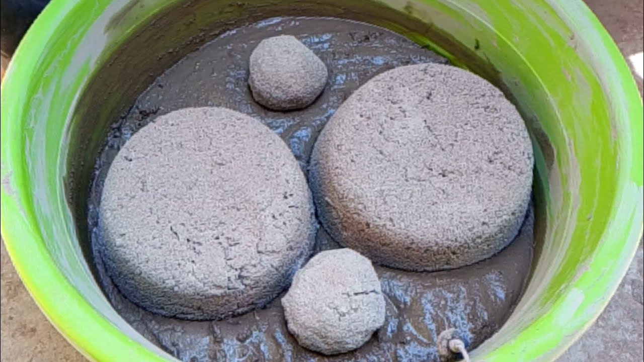 SAND CEMENT| LITTLE HARDNESS TEXTURE| SNAPPY CHUNKS|DRY/WATER 💦 ...