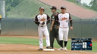 1080331 兄弟二軍 VS 統一二軍  林靖凱 6下 二軍首安