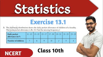 Class 10 || Exercise 13.1 Question 3 Ch-13 Statistics || New NCERT || Aims Academy