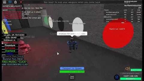 Roblox:Infinity RPG/Secret Sword,and The Armor...