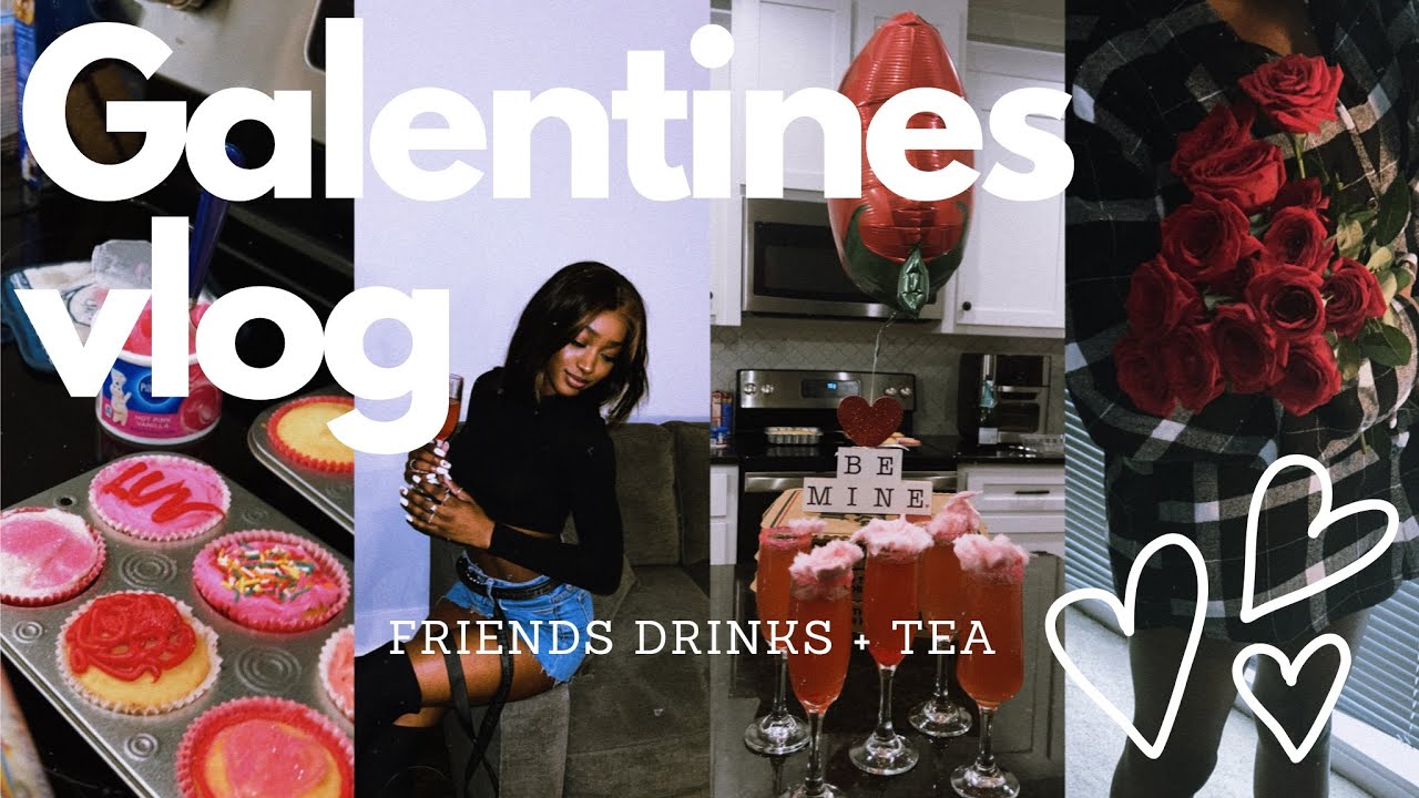 Galentines Day Vlog *Guess Who Sent Me Flowers 👀 ️* YouTube