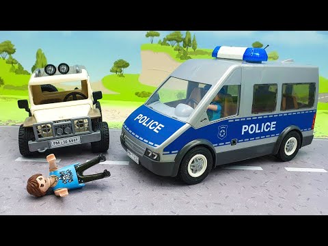 Игрушечный мультфильм про машинки - Месть девятилетки! Мультик для детей про полицию.