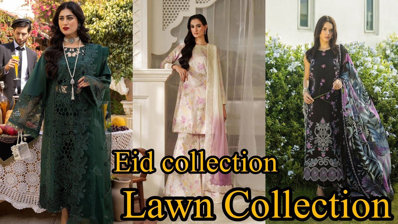 Eid Lawn Collection 2026 | Latest Luxury Lawn Dresses for Eid 🌙Eid Special Lawn Collection