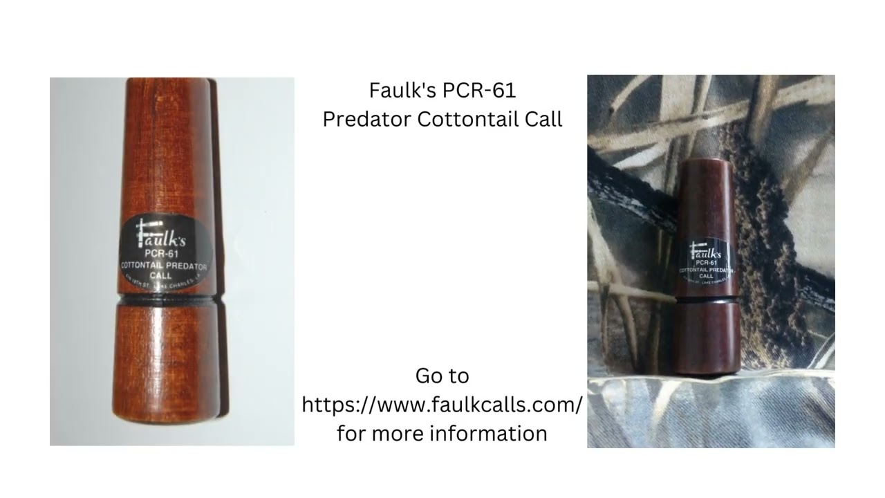 Faulk's PCR61 Predator Cottontail Call YouTube