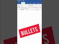 👉 Bullets Shortcut in MS Word | How to Add Bullets Quickly in MS Word