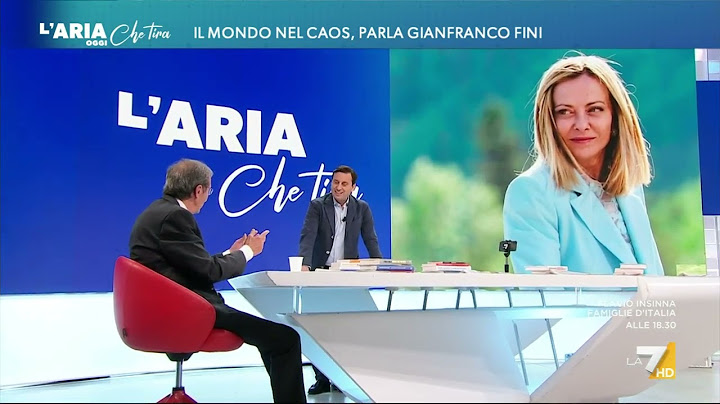 Fini elogia Meloni e la sua diplomazia: “Brava a creare empatia, parla senza interpreti”
