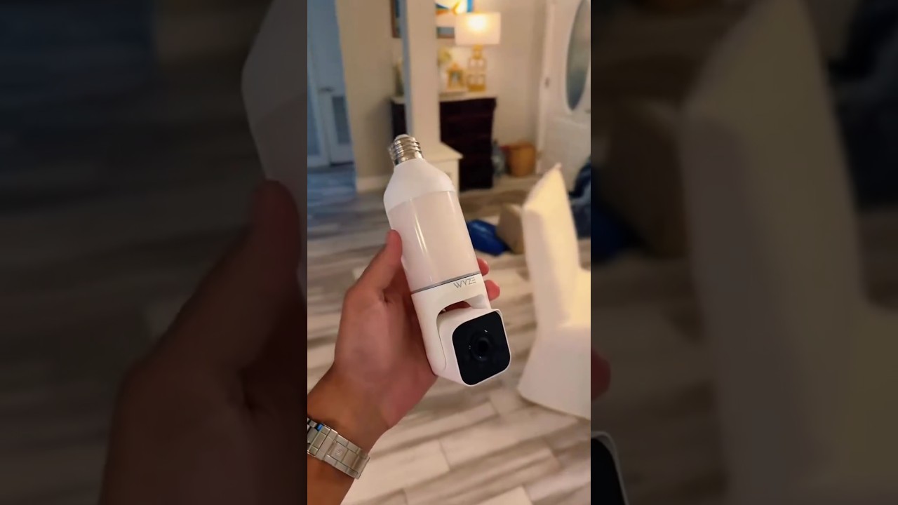 Love this WYZE Bulb Cam Security Camera