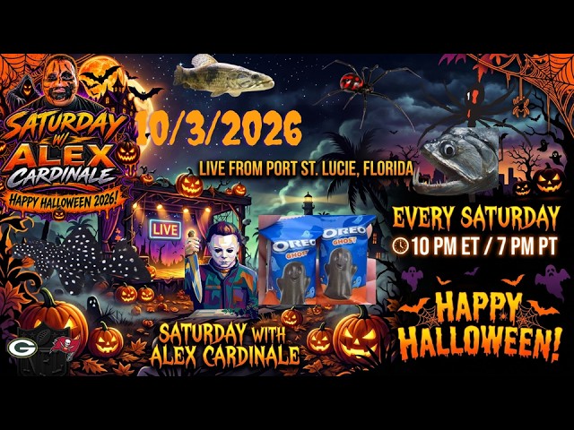 Saturday w/ Alex Cardinale: 10/3/2026