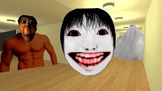 OBUNGA &amp; SMILE DOG vs THE BACKROOMS | Garry's Mod Nextbot Chase#nextbots #Gmod
