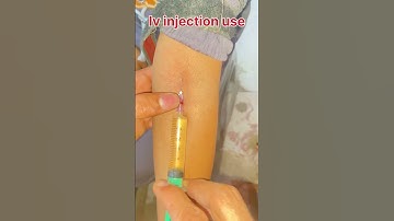 Intravenous injection use ll iv injection kese lagaye ll #ivinjection #short