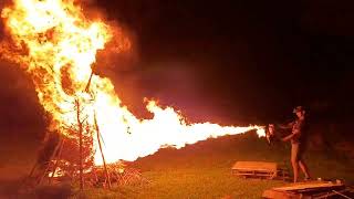 Fireside Chat Flamethrower Ignition