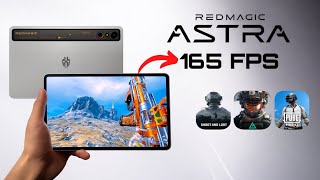 REDMAGIC ASTRA Tablet | 165FPS Gaming Test – Delta Force, PUBG & Arena Breakout test graphics. 🔥😈