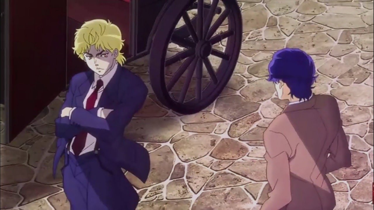 Дио и Джонатан первая встреча | Невероятные приключения джо джо 1 сезон ...