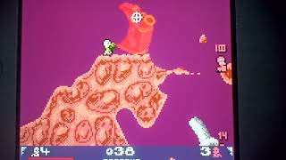 Let's play Worms Armageddon: Anniversary Edition Part 51: Junkyard With Gasoline Tanks & Cranes
