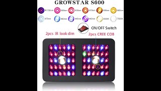 #Growstar 600w CREE COB LED Unboxing