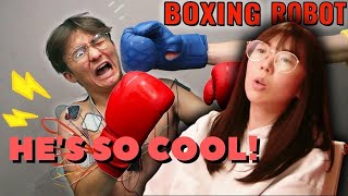 Lilypichu Reacts to Michael Reeves "A Robot Teaches Me Boxing"
