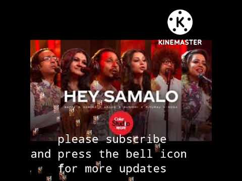 Hey Samalo audio Coke Studio Bangla  Season One  Bappa X Samina X Arnob X Sunidhi X Ritura